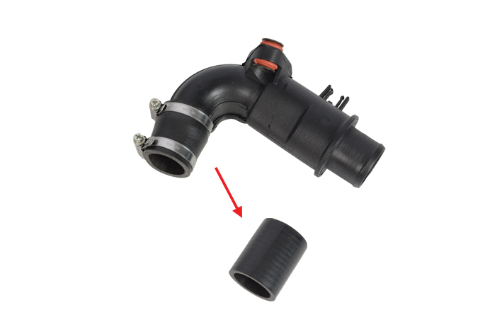 TURBO PIPE HOSE 3 LAYERS POLYESTER HAS BEEN USED - OEM 8200164191