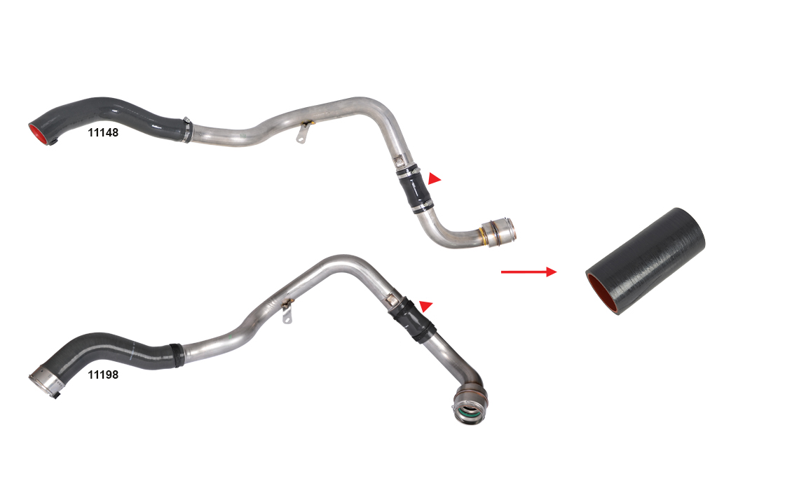 TURBO HOSE EXCLUDING METAL PIPE - OEM 144608304R