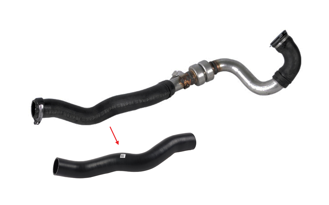 TURBO HOSE EXCLUDING METAL PIPE - OEM 8200598006