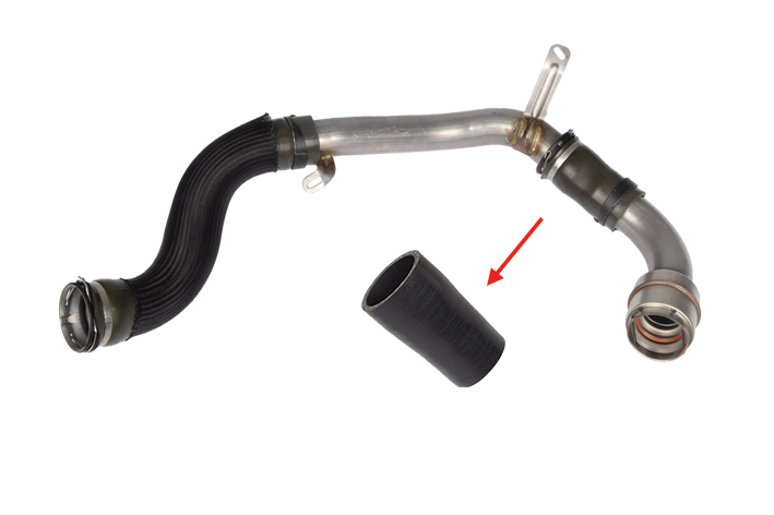 TURBO HOSE EXCLUDING METAL PIPE - OEM 8201020571