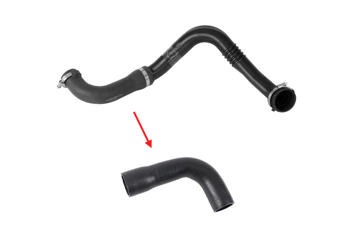 TURBO HOSE EXCLUDING PLASTIC PIPE - OEM 8200065740