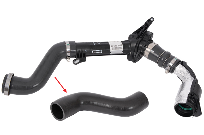 TURBO HOSE EXCLUDING PLASTIC PIPE - OEM 8200687468