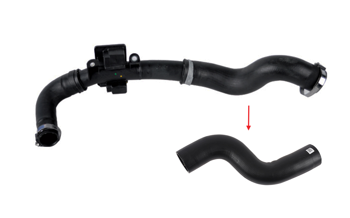 TURBO HOSE EXCLUDING PLASTIC PIPE - OEM 8200534296