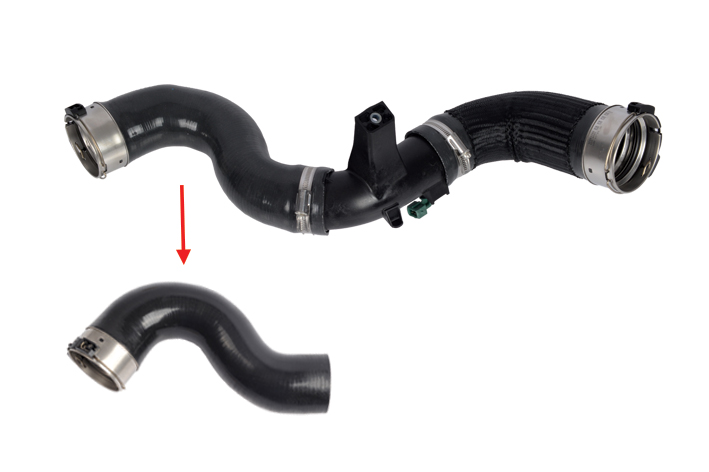 TURBO HOSE EXCLUDING PLASTIC PIPE - OEM 144605647R