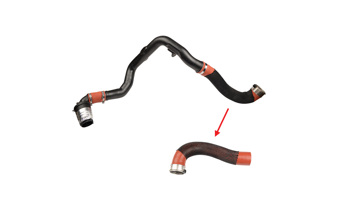 TURBO HOSE EXCLUDING PLASTIC PIPE - OEM 144601765R