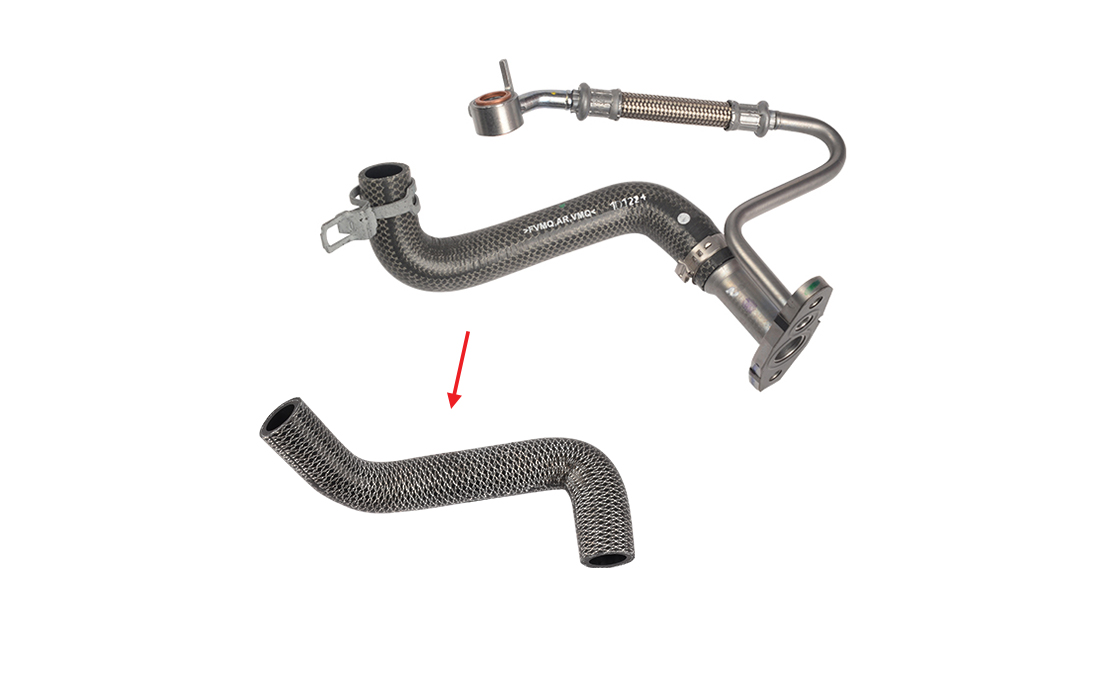 TURBO LUBRICATION PIPE HOSE EXCLUDING METAL PIPE - OEM 151925639R