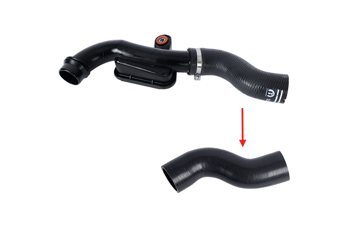 TURBO HOSE EXCLUDING PLASTIC PIPE - OEM 51960154