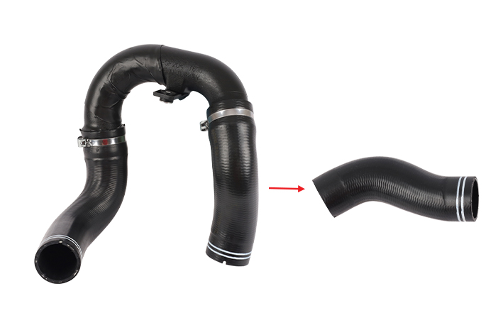 TURBO HOSE EXCLUDING PLASTIC PIPE - OEM 52005211