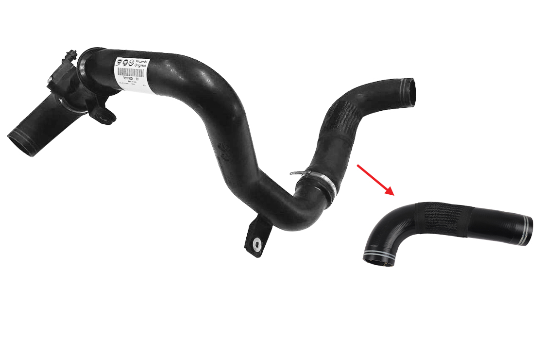 TURBO HOSE EXCLUDING PLASTIC PIPE - OEM 51868988