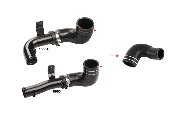 TURBO HOSE EXCLUDING METAL PIPE - OEM 51780785