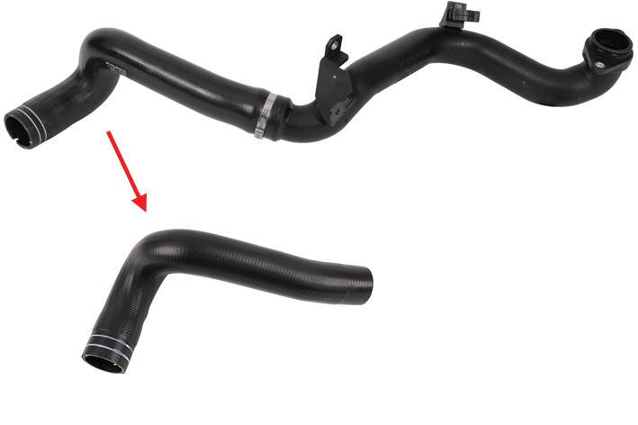 TURBO HOSE EXCLUDING PLASTIC PIPE - OEM 51899541