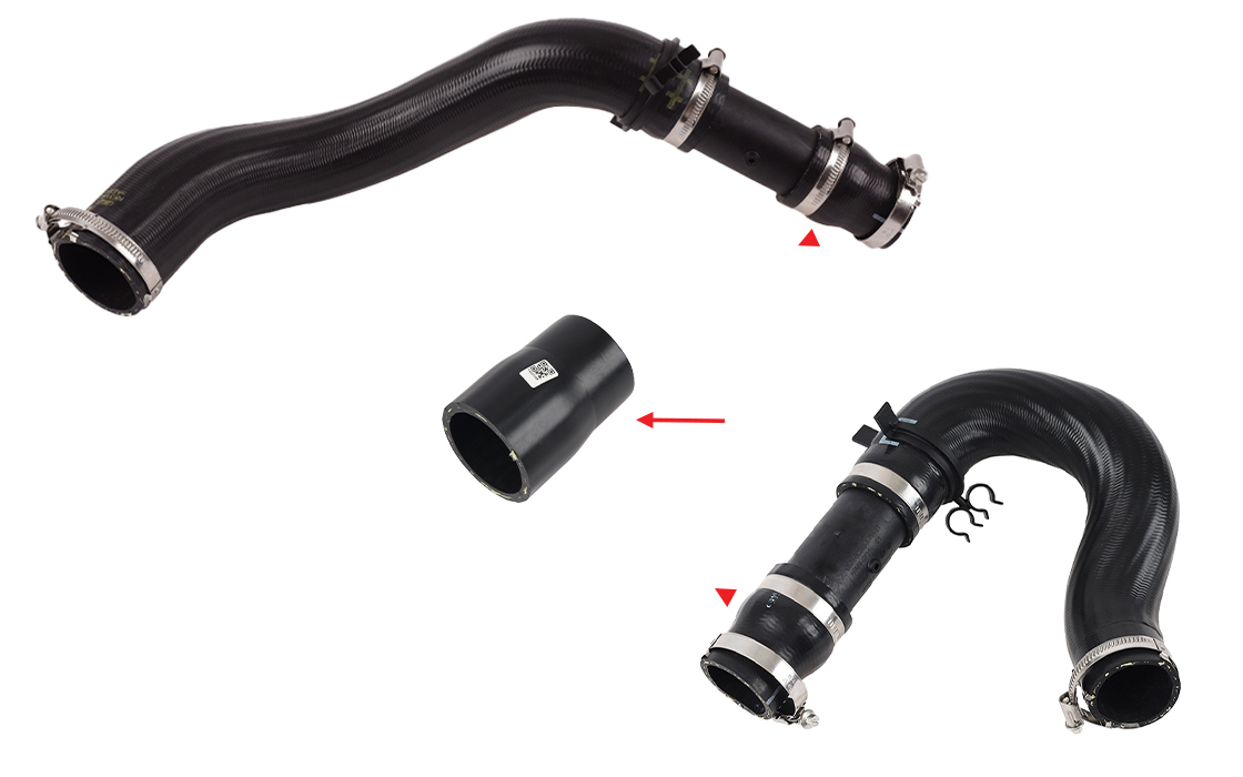 TURBO HOSE EXCLUDING PLASTIC PIPE - OEM KK316C646DC