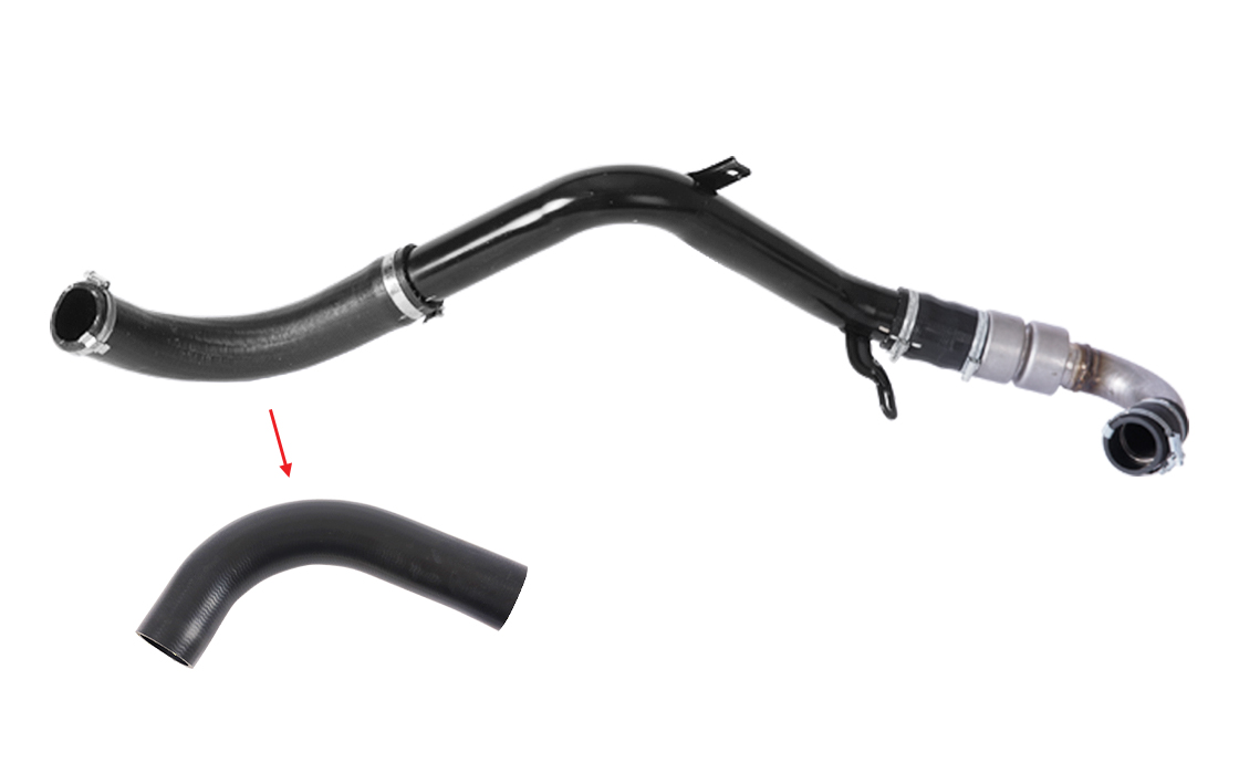 TURBO HOSE EXCLUDING METAL PIPE - OEM 6M516C646BB