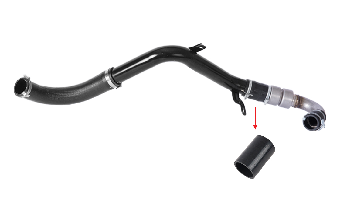 TURBO HOSE EXCLUDING METAL PIPE - OEM 6M516C646BB