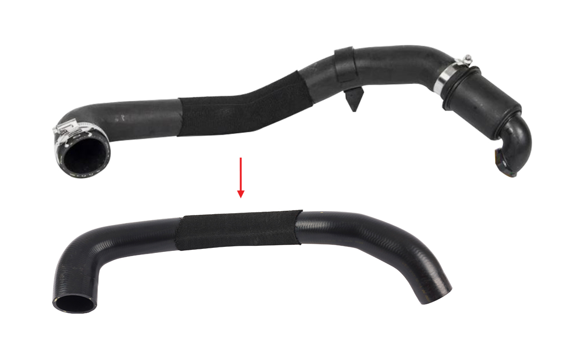 TURBO HOSE EXCLUDING PLASTIC PIPE - OEM H1B16C646AB