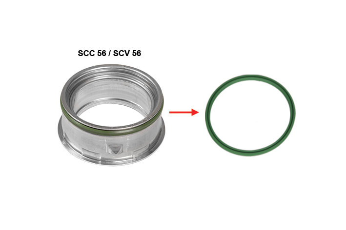 TURBO HOSE GASKET SCC 56 / SCV 56 - OEM 3C0145117H