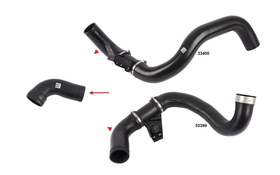 TURBO HOSE EXCLUDING PLASTIC PIPE - OEM 9015284782