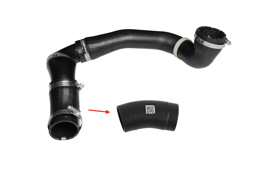TURBO HOSE EXCLUDING PLASTIC PIPE - OEM LR002589