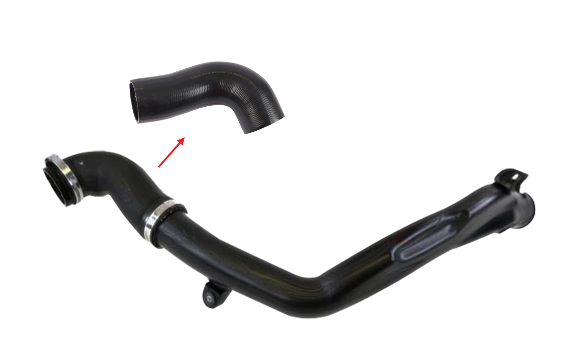 TURBO HOSE EXCLUDING PLASTIC PIPE - OEM 13717593369