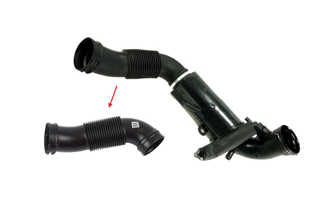TURBO PIPE EXCLUDING PLASTIC PIPE - OEM 13718693166