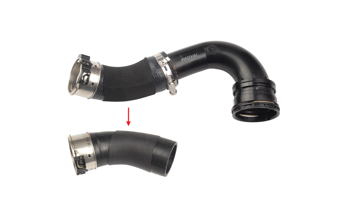 TURBO HOSE EXCLUDING PLASTIC PIPE - J9C7407 - LR108941 - GJ326C715AB - LR072142 - GJ326C715AA